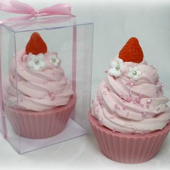 Cupcake Soap Sweet Strawberry